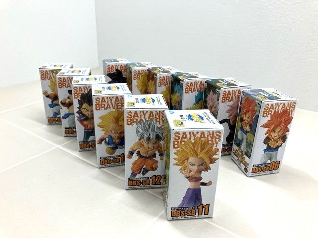 ドラゴンボール超 ワールドコレクタブルフィギュア ～SAIYANS BRAVERY～vol.1～vol.2 全12種 未開封【G1492-007】106 ドラゴンボール超 ワールドコレクタブルフィギュア SAIYANS