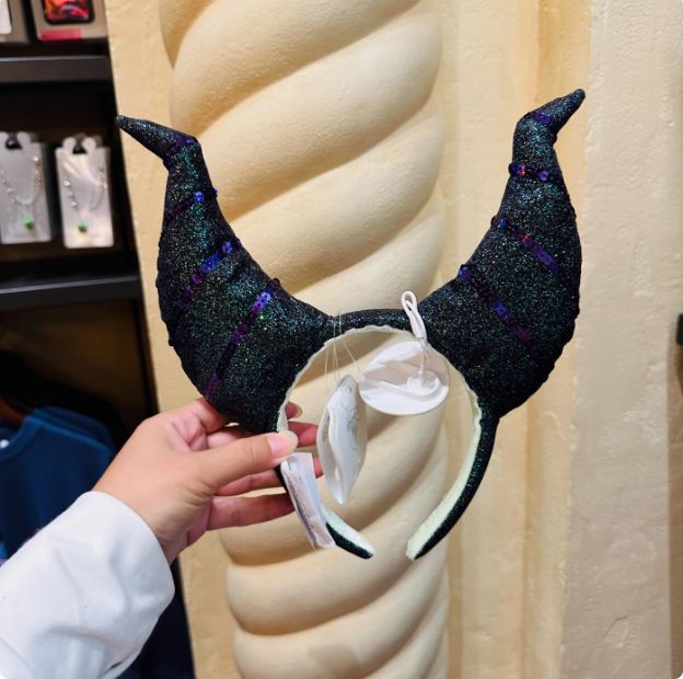 上海ディズニー マレフィセント カチューシャ ハロウィン