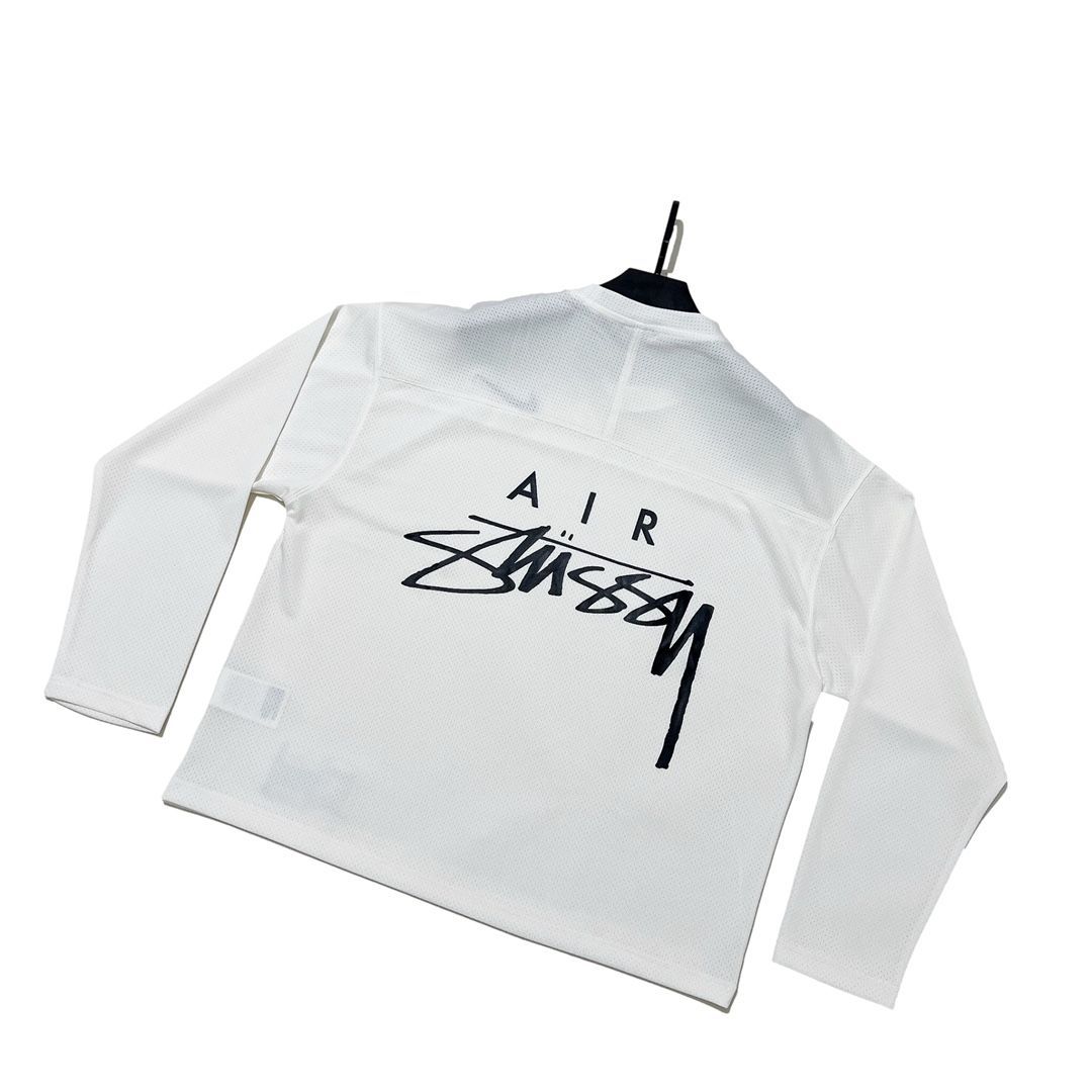 Nike x Stussy Long Sleeve Top White M サイズ