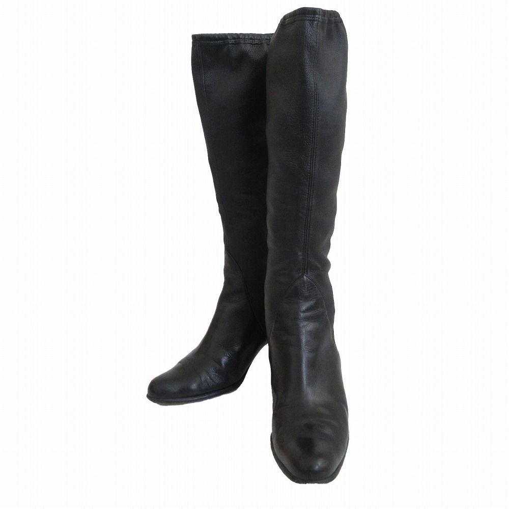 Salvatore Ferragamo ブーツ 黒 4105725M0029 Salvatore Ferragamo ブーツ 黒 4105725M0029 (FERRAGAMO/ブーツ