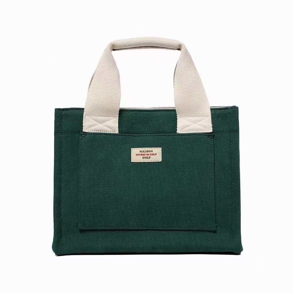 Malbon ブラック カートバック マルボンゴルフ Malbon カートバッグ ブラック ラウンド用品