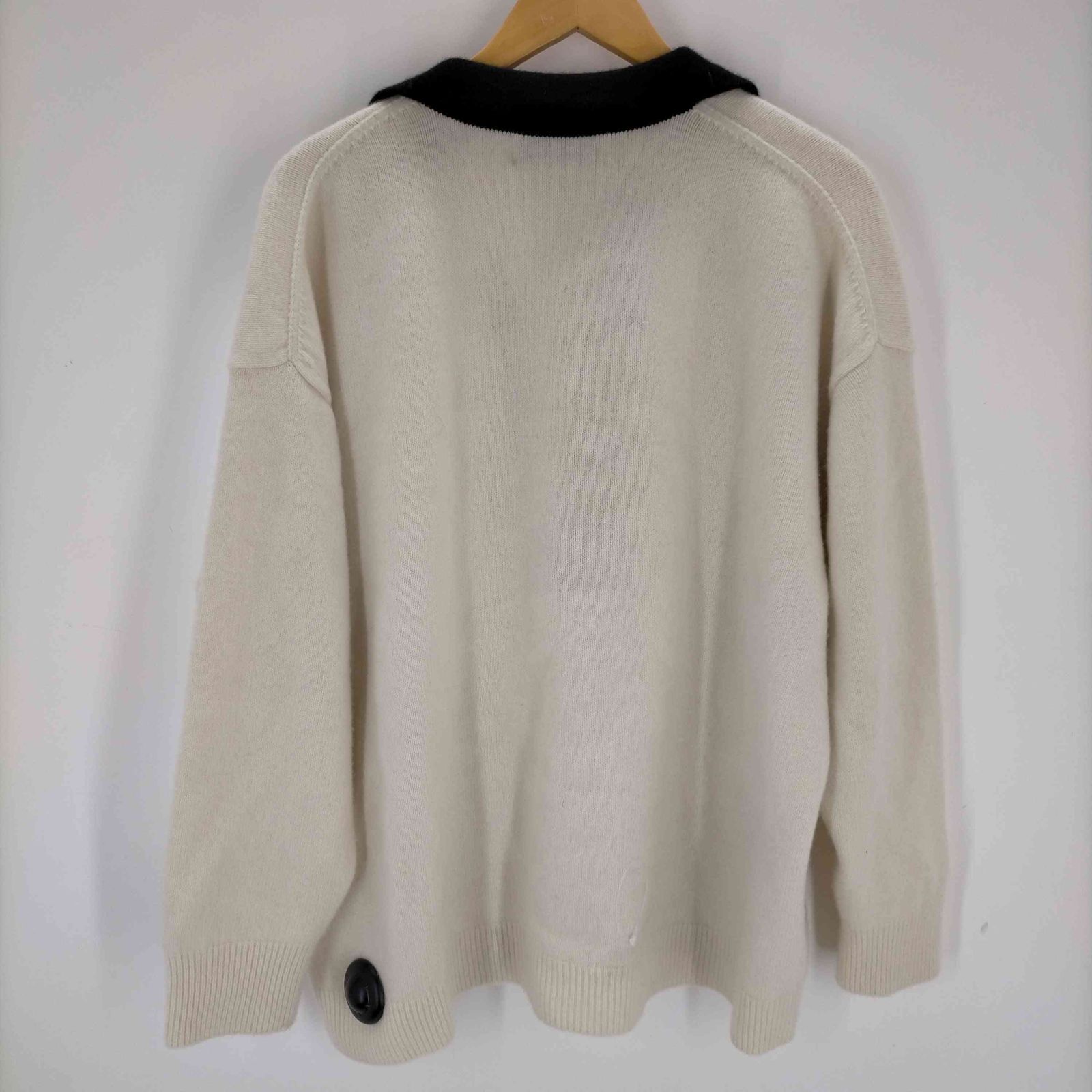 クルニ CULLNI 23AW スキッパーニット Wool Cashmere Skipper