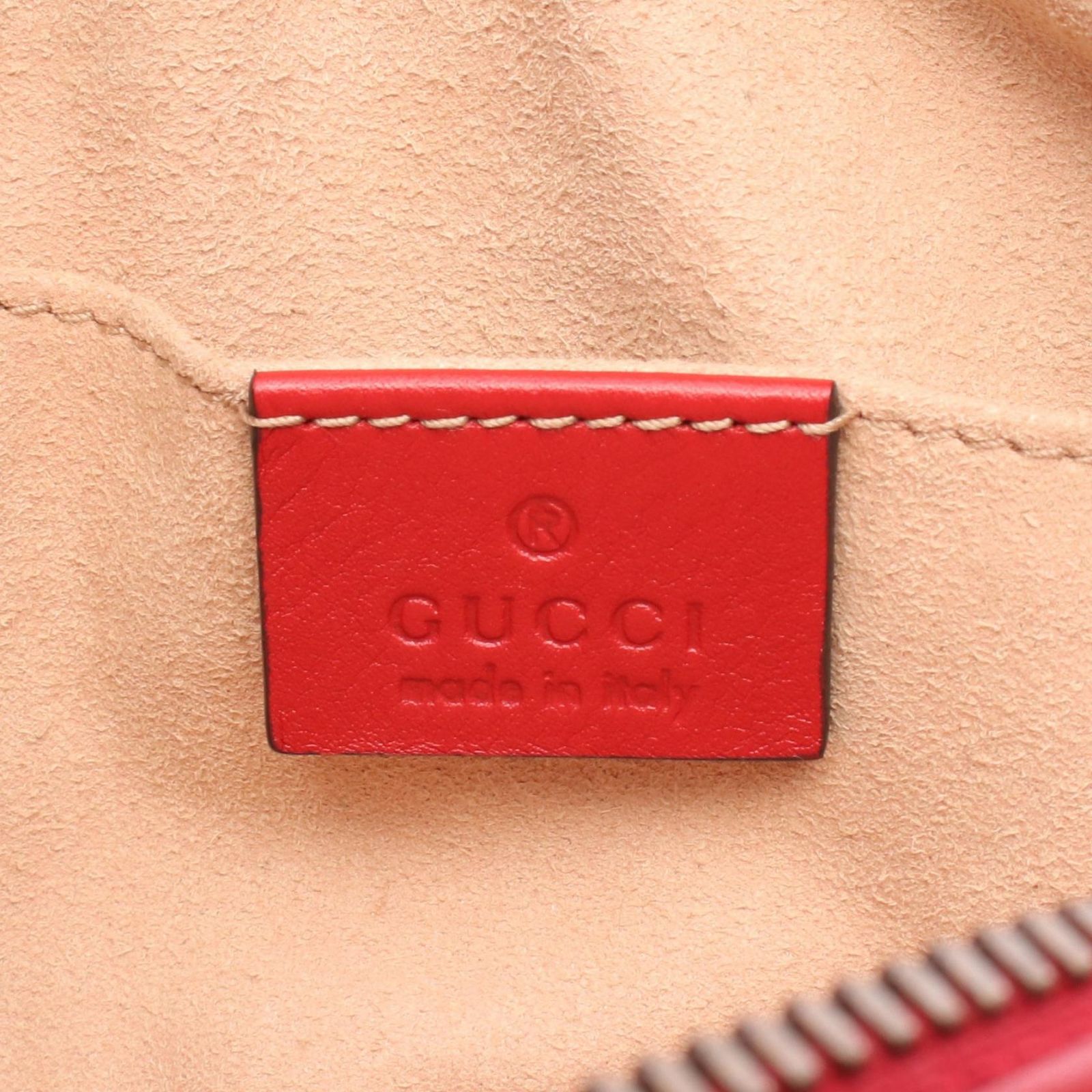 グッチ GUCCI ウエストバッグ GGマーモント 476434 レッド