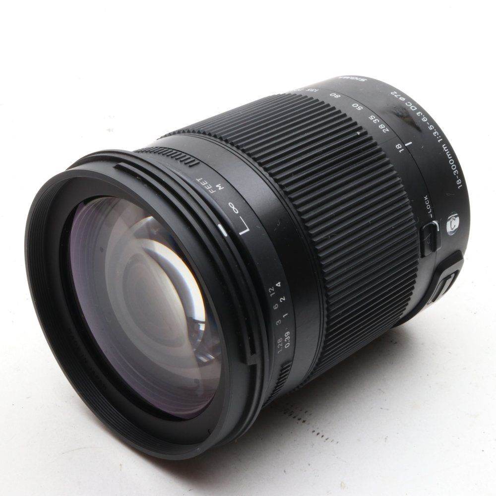 シグマ Sigma SIGMA 18-300mm F3.5-6.3 DC MACRO OS HSM Contemporary C014 Canon EF-Sマウント APS-C Super35