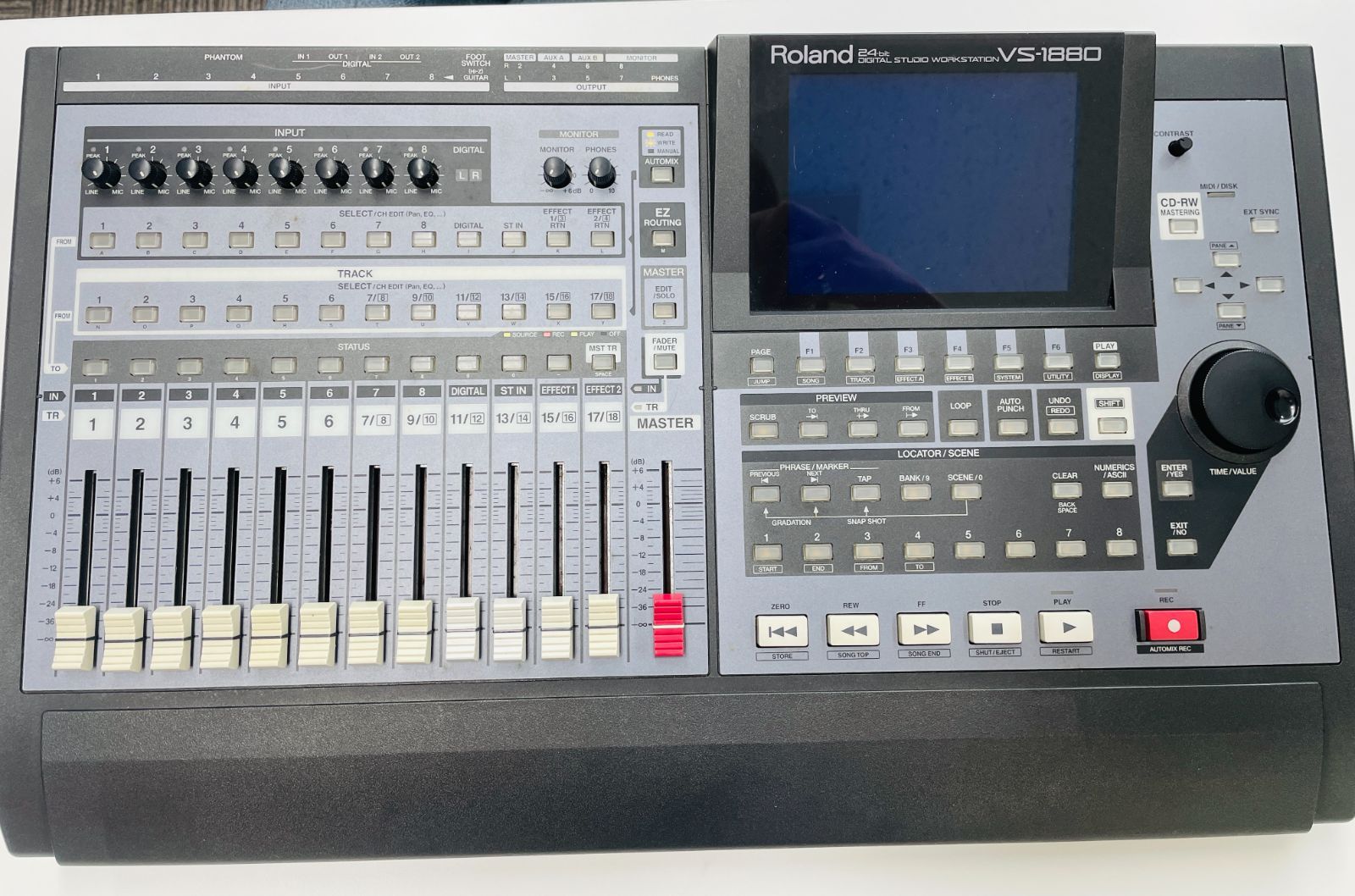 Roland VS-1880 マルチトラックレコーダー Roland VS-1880 Multitrack recorder Digital MTR Workstation