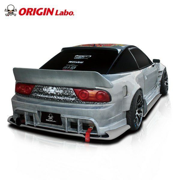 【ORIGIN Labo】 風神 エアロ / 180SX RPS13 （D-231-02）リアバンパースポイラー