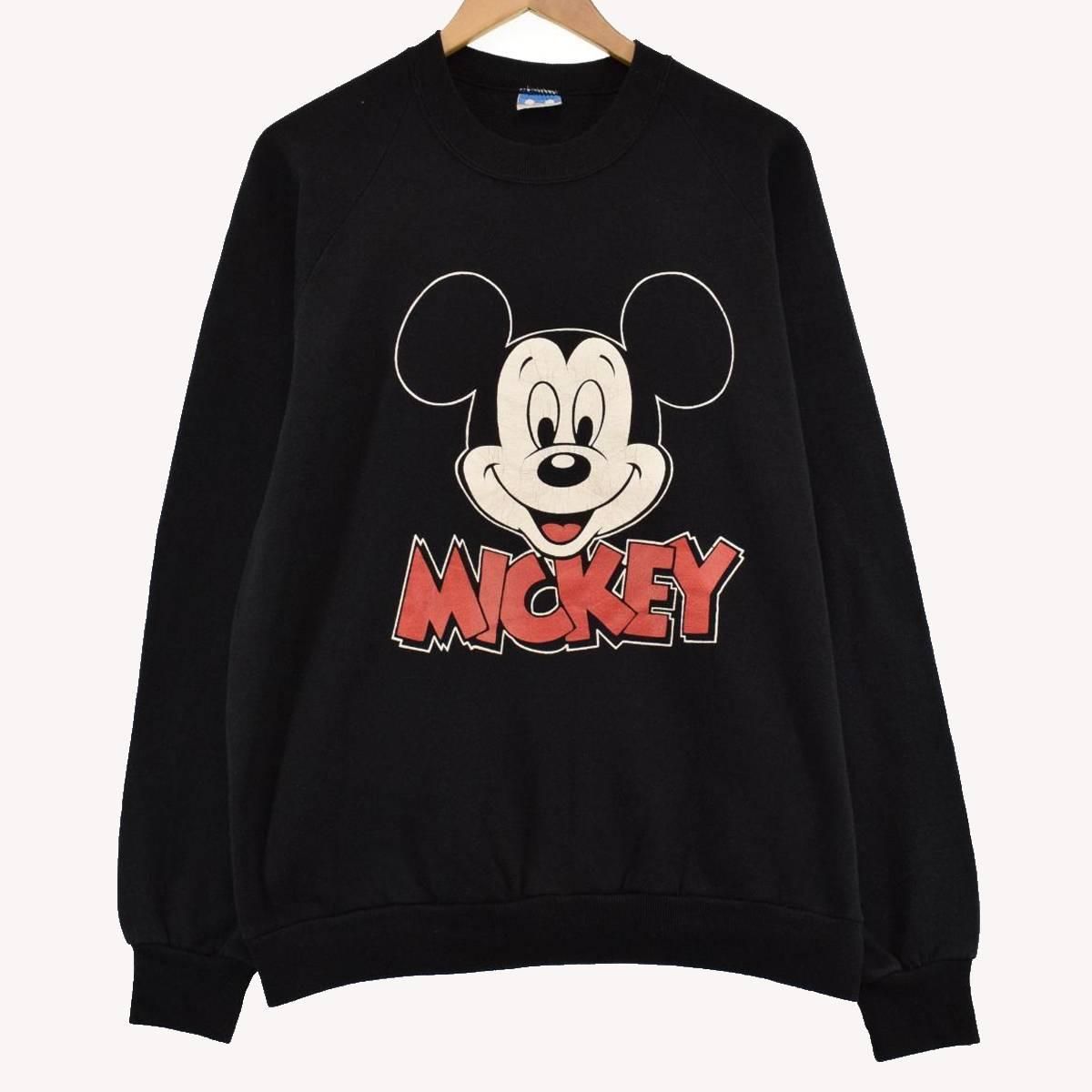 80sミッキー スウェット 古着 80年代 DISNEY CHARACTER FASHIONS MICKEY MOUSE ミッキー