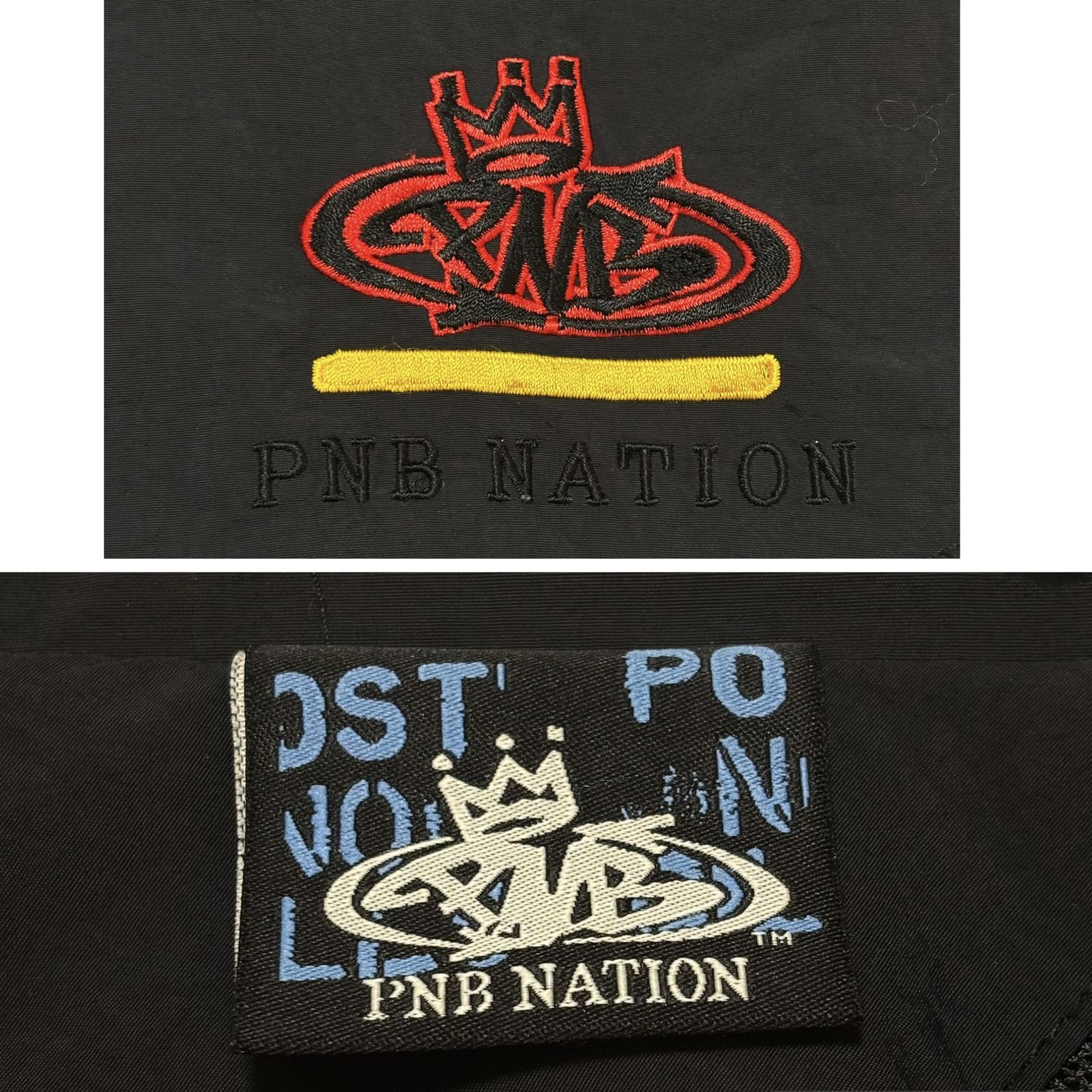 古着 ピーエヌビーネイション PNB NATION ナイロンジャケット