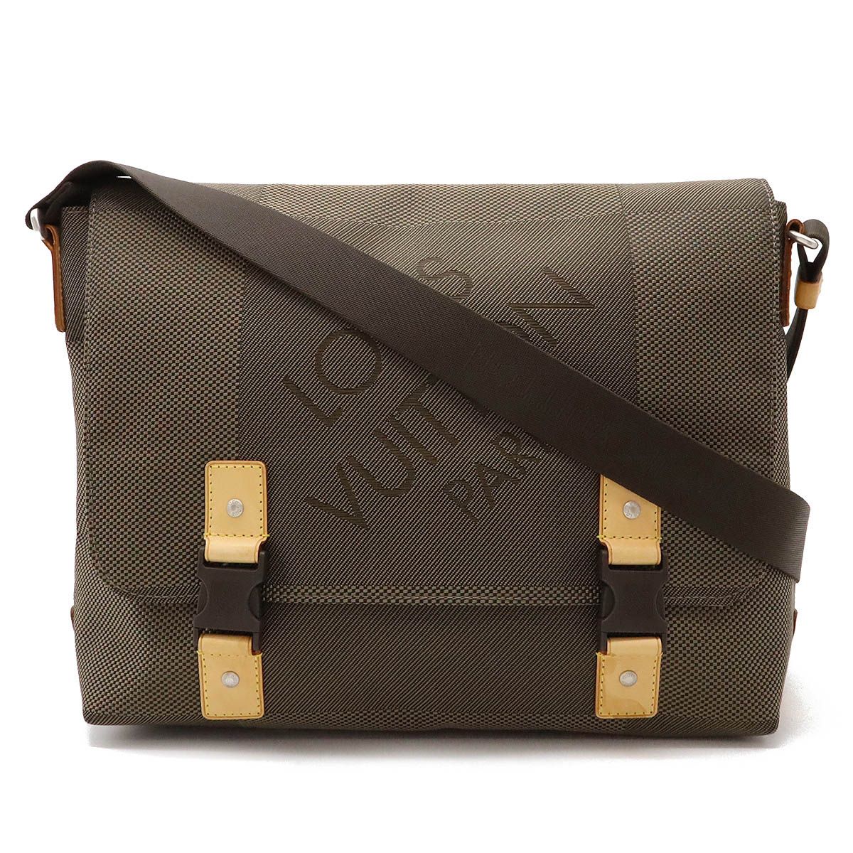 LOUIS VUITTON ルイ ヴィトン ダミエジェアン ルー ショルダーバッグ メッセンジャーバッグ 斜め掛け テール M93077