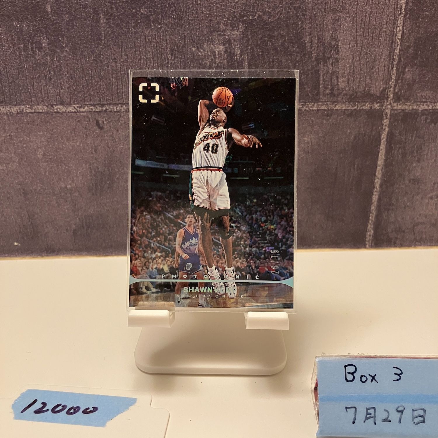 2021-22 Panini Photogenic Shawn Kemp Seattle Supersonics カード 