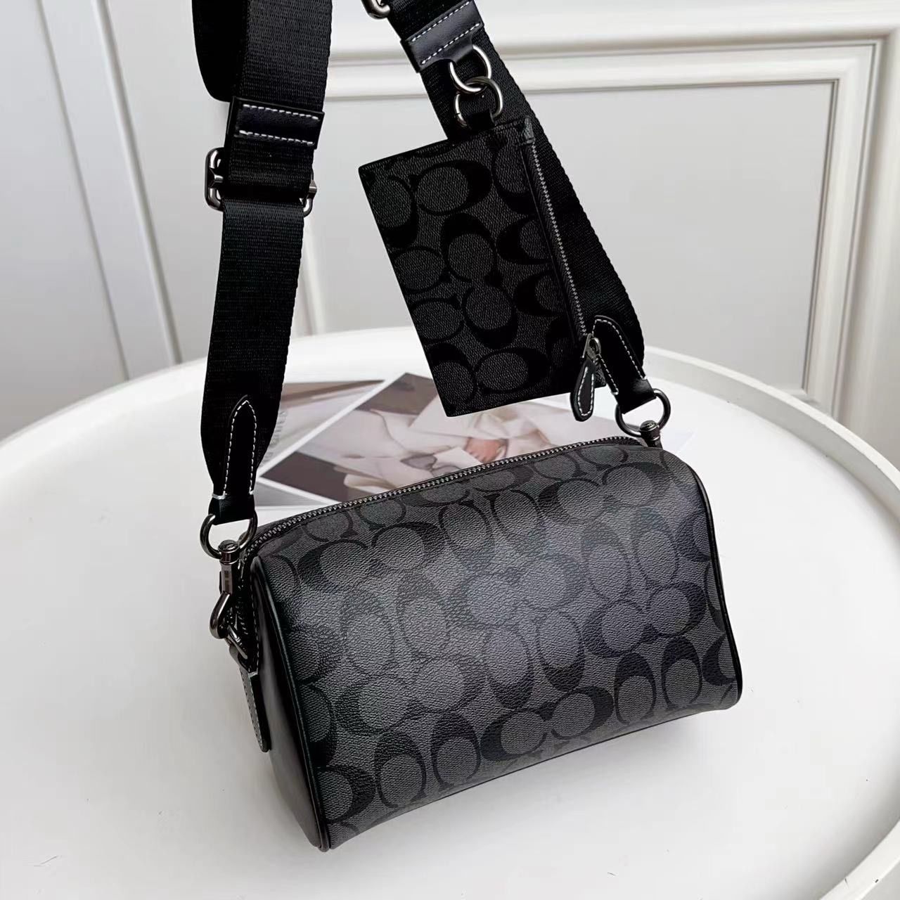 COACHバッグ CJ674 ショルダーバッグ クロスボディーメンズバッグ