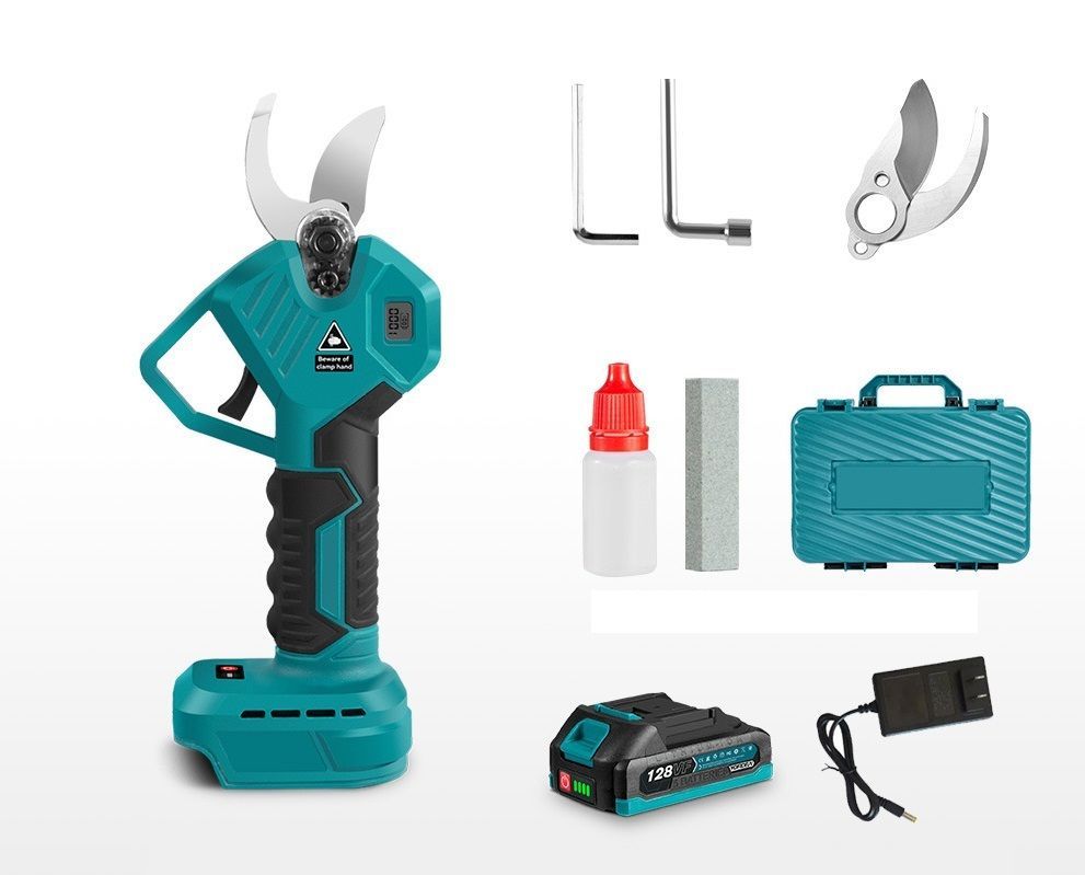 剪定ばさみ 充電式 剪定ばさみ 電動ハサミ ブラシレスモーター採用 開 き口30mm 4段階開き角度調整 枝切りはさみ 果樹用 剪定鋏