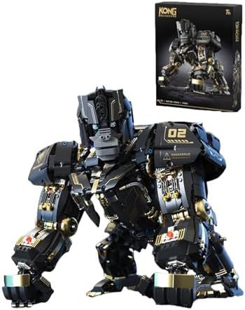 REENEW Qingyaoxing ビルディングブロック メカニカルロボット組み立てセット 高さ約32cm 複数の可動ジョイント付き ボックスパッケージ|男の子への絶妙なギフト