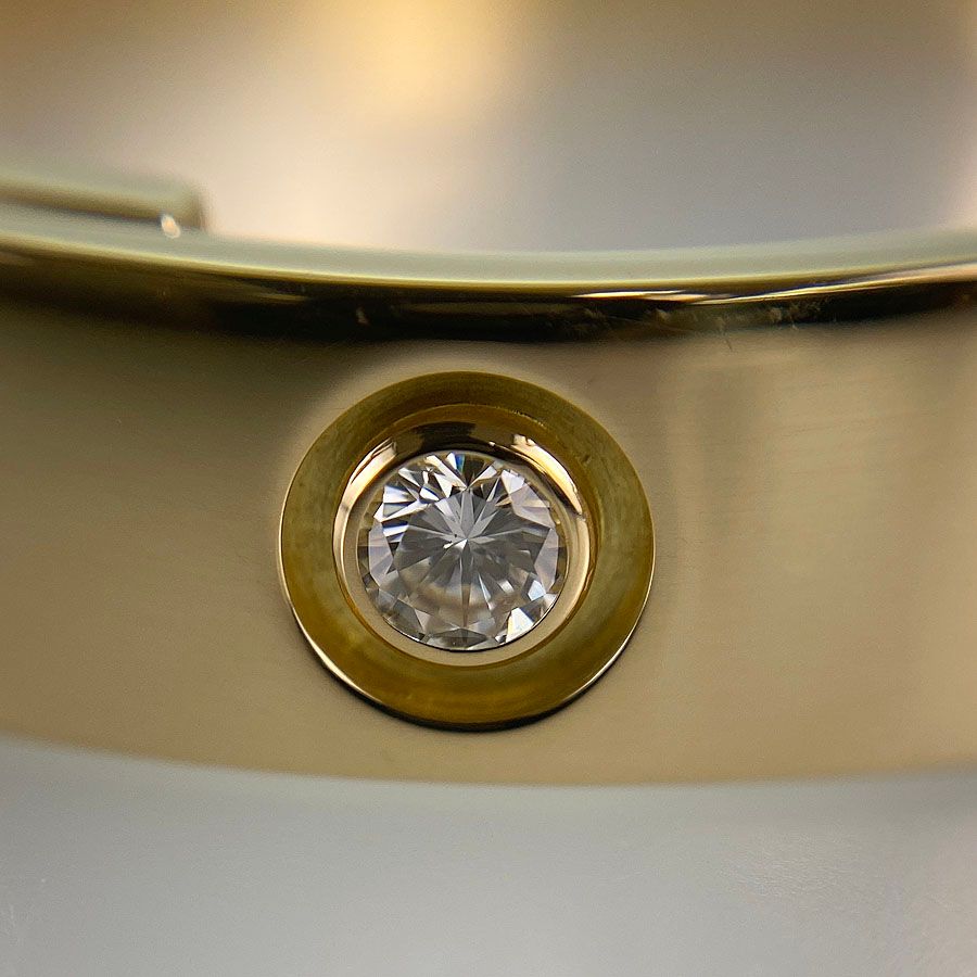 カルティエ CARTIER アニバーサリー 16cm K18YG バングル sss