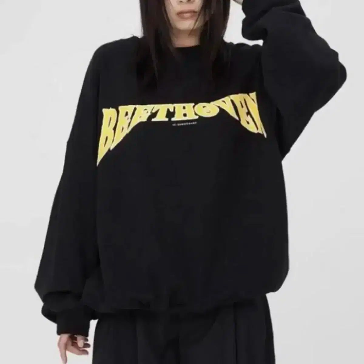 パク ヒョシン PARK HYOSHIN ミュージカル ベートーヴェン 黒 スウェット