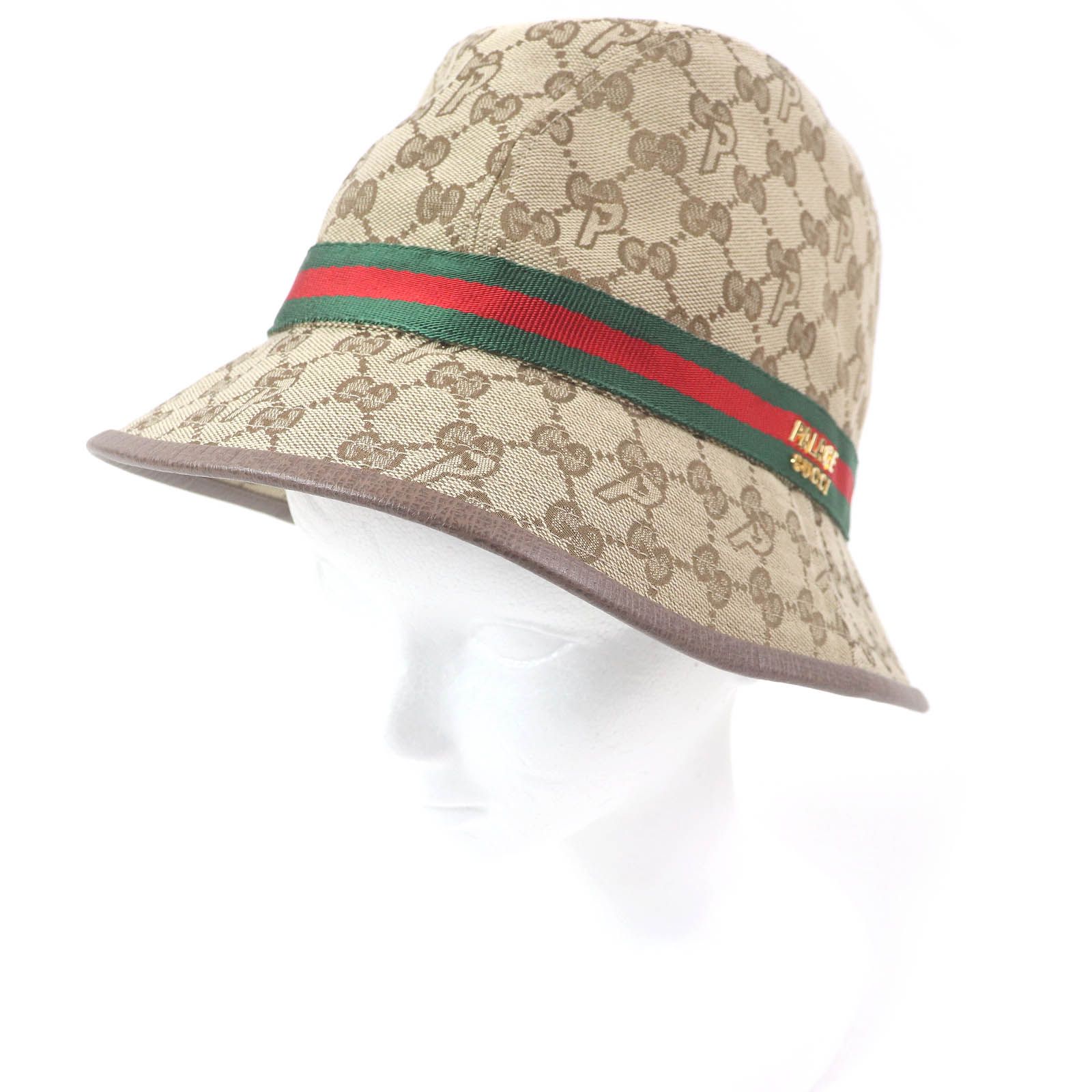 美品□GUCCI Palace グッチ パレス 726133 GGキャンバス ウェブライン  