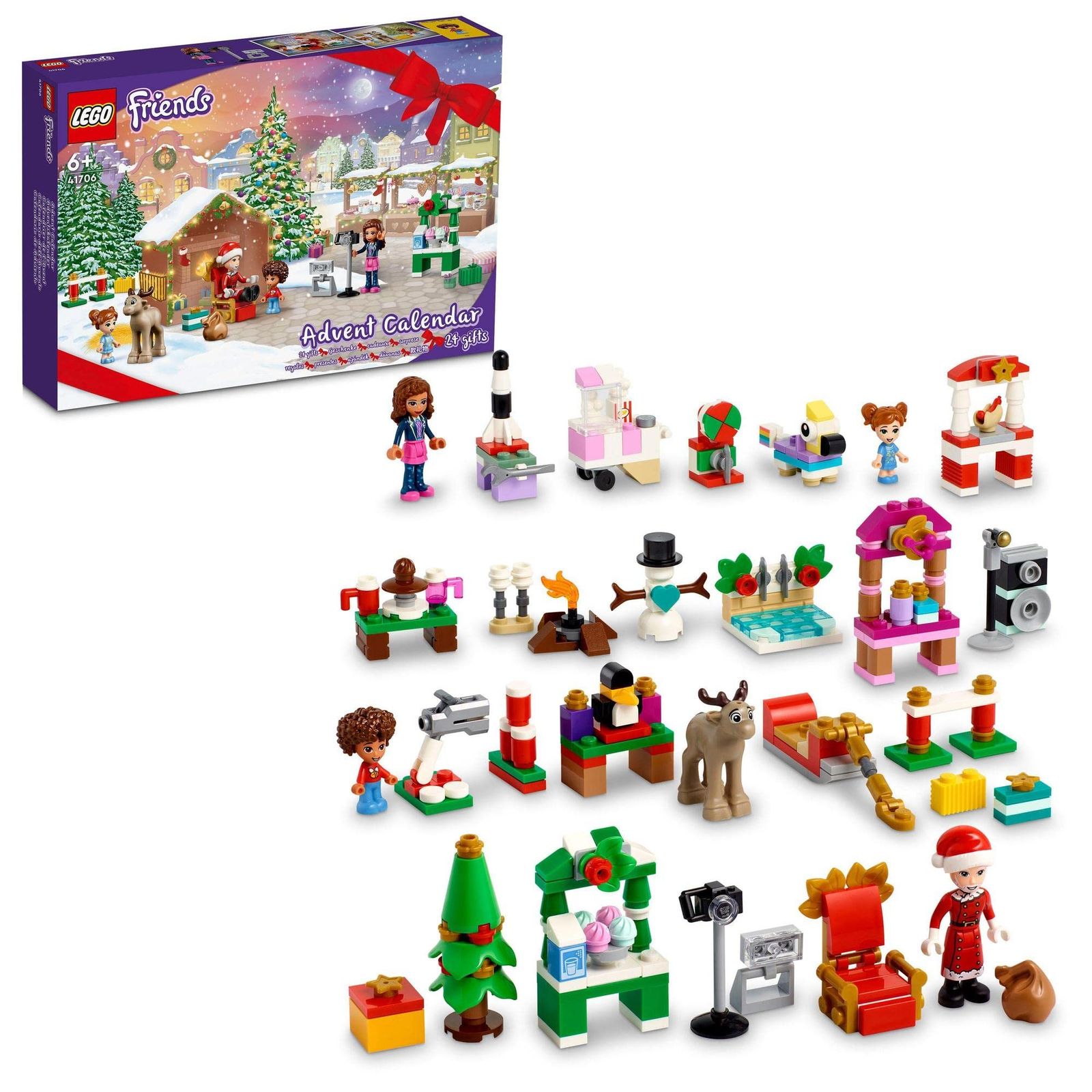 レゴ(LEGO) フレンズ レゴ(R)フレンズ アドベントカレンダー 41706 おもちゃ ブロック プレゼント 祝日 記念日 女の子 6歳以上 