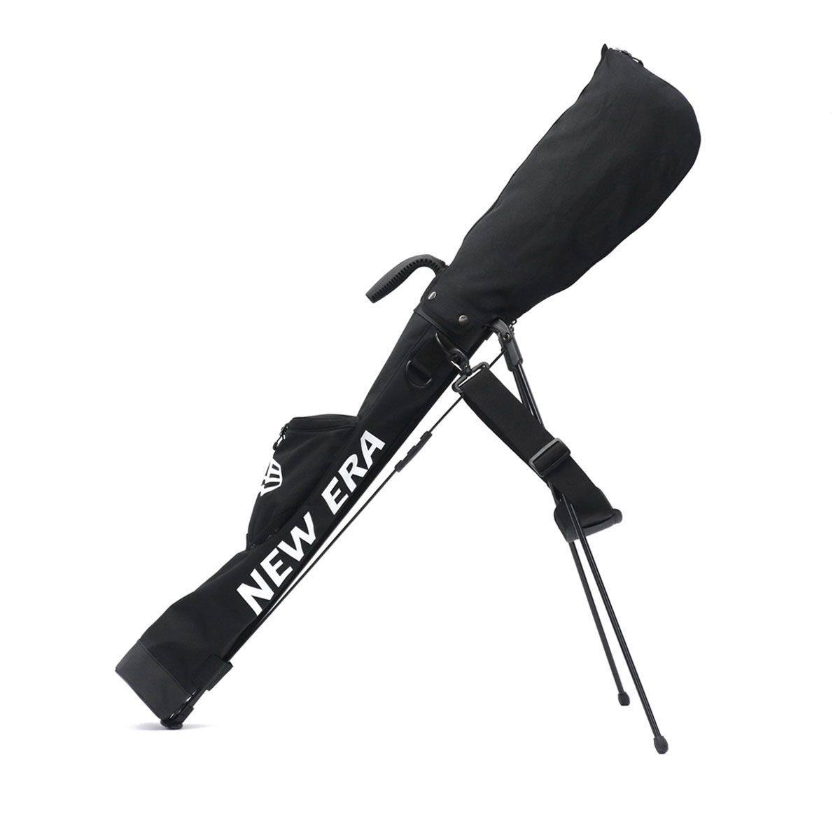 正規取扱店 ニューエラ クラブケース NEW ERA ゴルフ スタンド 背面フック セルフスタンドケース GOLF SELF STAND CASE ブラックxホワイト