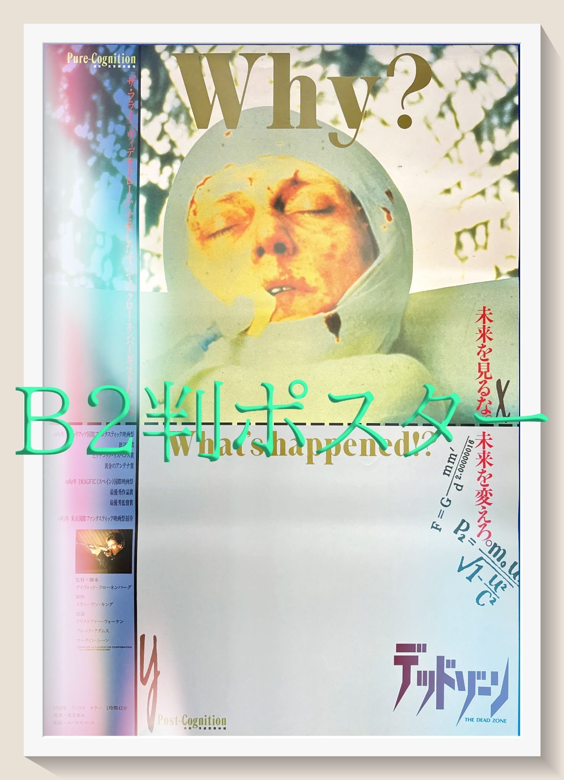 z デッドゾーン 映画オリジナルB2判ポスター