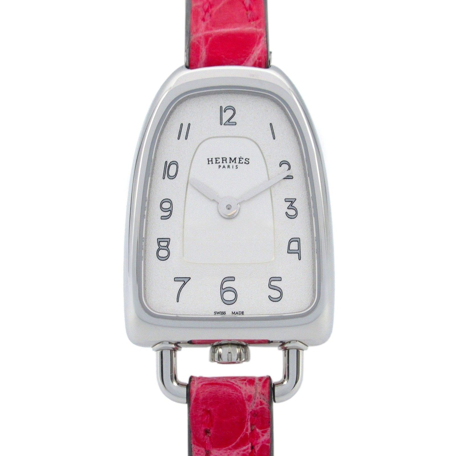 エルメス HERMES 腕時計 ギャロップ GA1.110 シルバー ステンレススチール ギャロップ レディース Used A