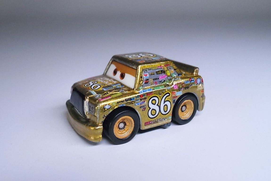 品 カーズ ゴールド チックヒックス マテル ミニレーサーズ ディズニー Disney Pixar