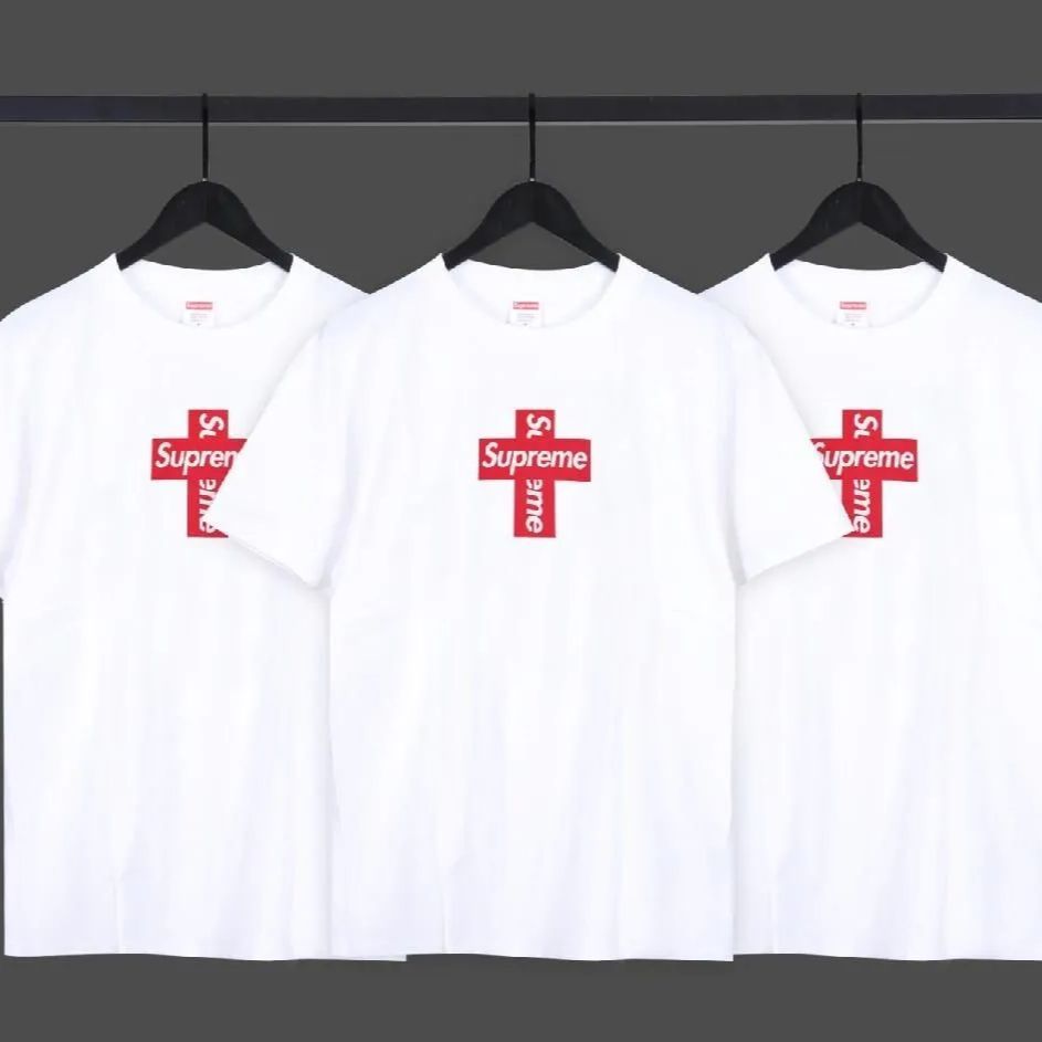 ⭐極美品⭐Supreme Cross Box Logo Tee - メルカリ