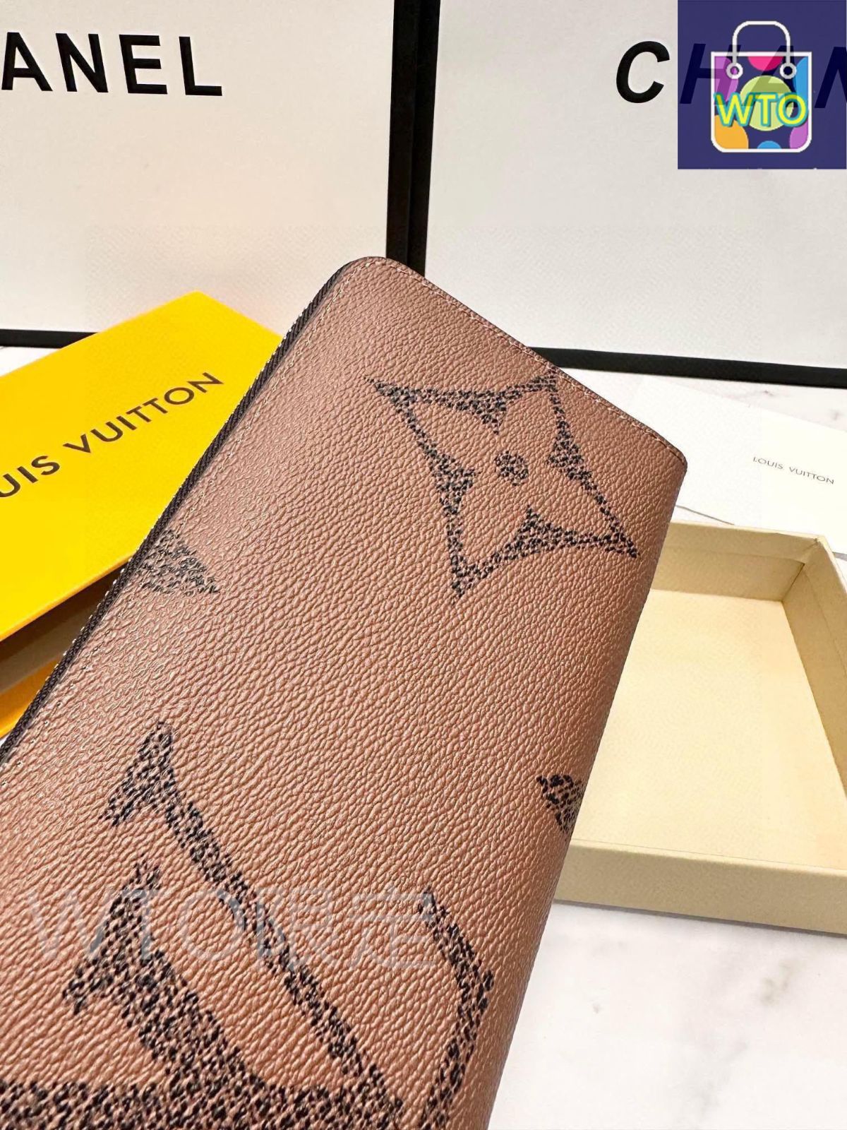 限定品◆関税なし【LOUIS VUITTON】ジッパーポーチ ブラック LOUIS VUITTON ルイヴィトン トワレ・ポーチ セカンドバッグ