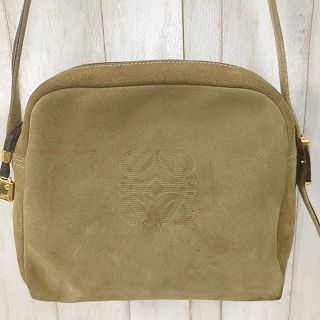 LOEWE ロエベ スウェード ショルダー バッグ スペイン製 - メルカリ