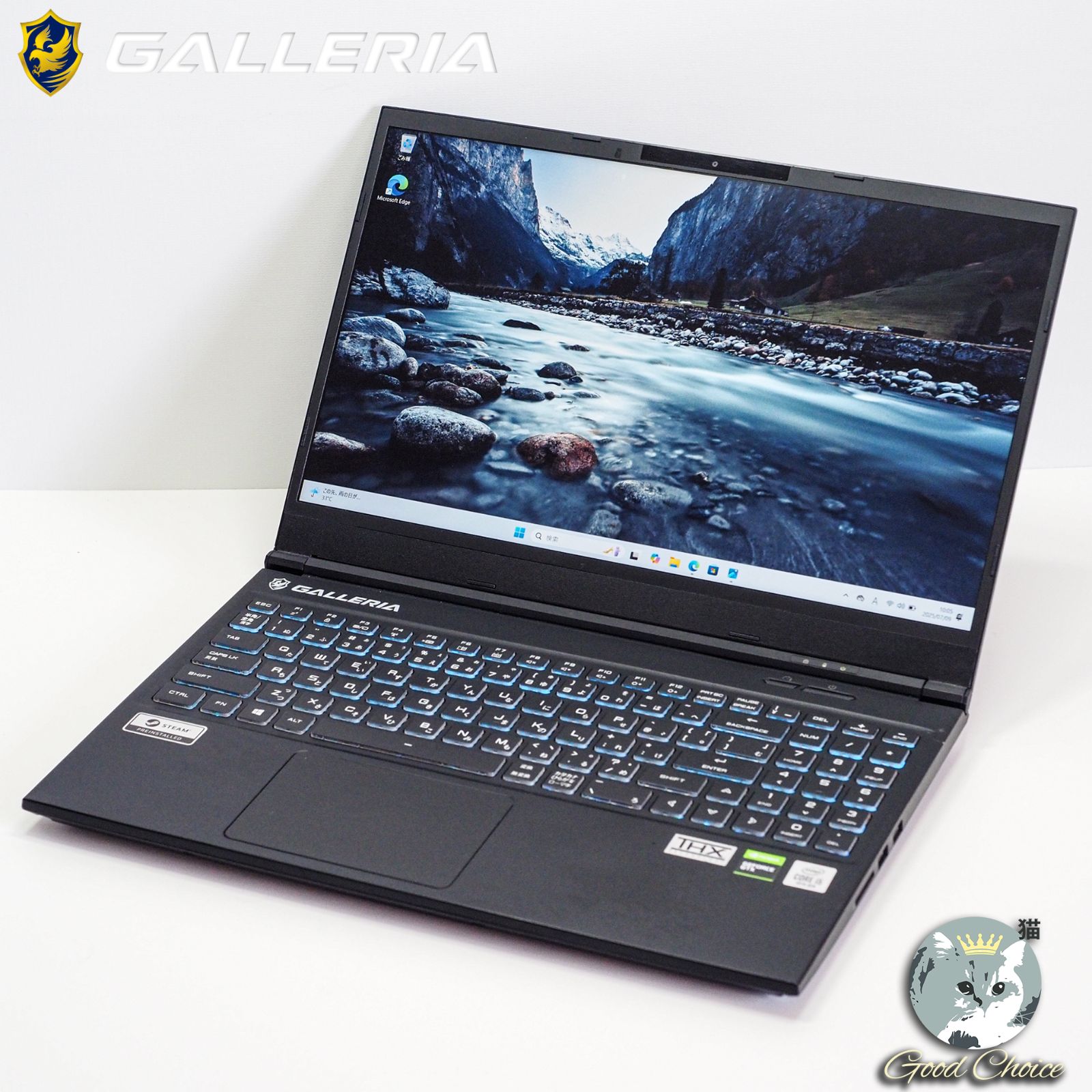 Thirdwave GALLERIA GCL1650TGF i5 10300H 16GB SSD 512GB GTX 1650 Ti