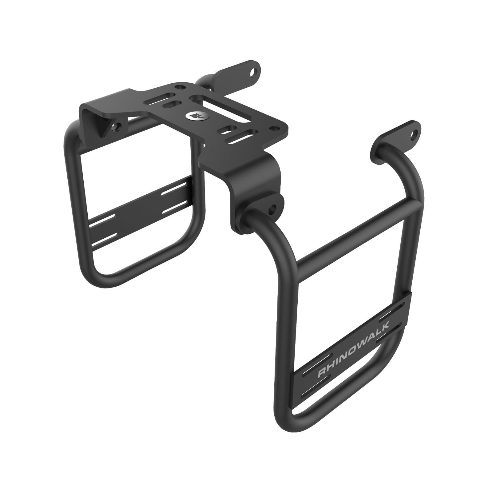 Rhinowalk クロスカブ110 サイドバッグサポート サイドキャリア 左右一体型 高強度炭素鋼製 耐久性 リアキャリア サドルバッグサポート 巻き込み防止 サイド荷物ラック For ホンダ クロスカブ110 サイドバッグステー