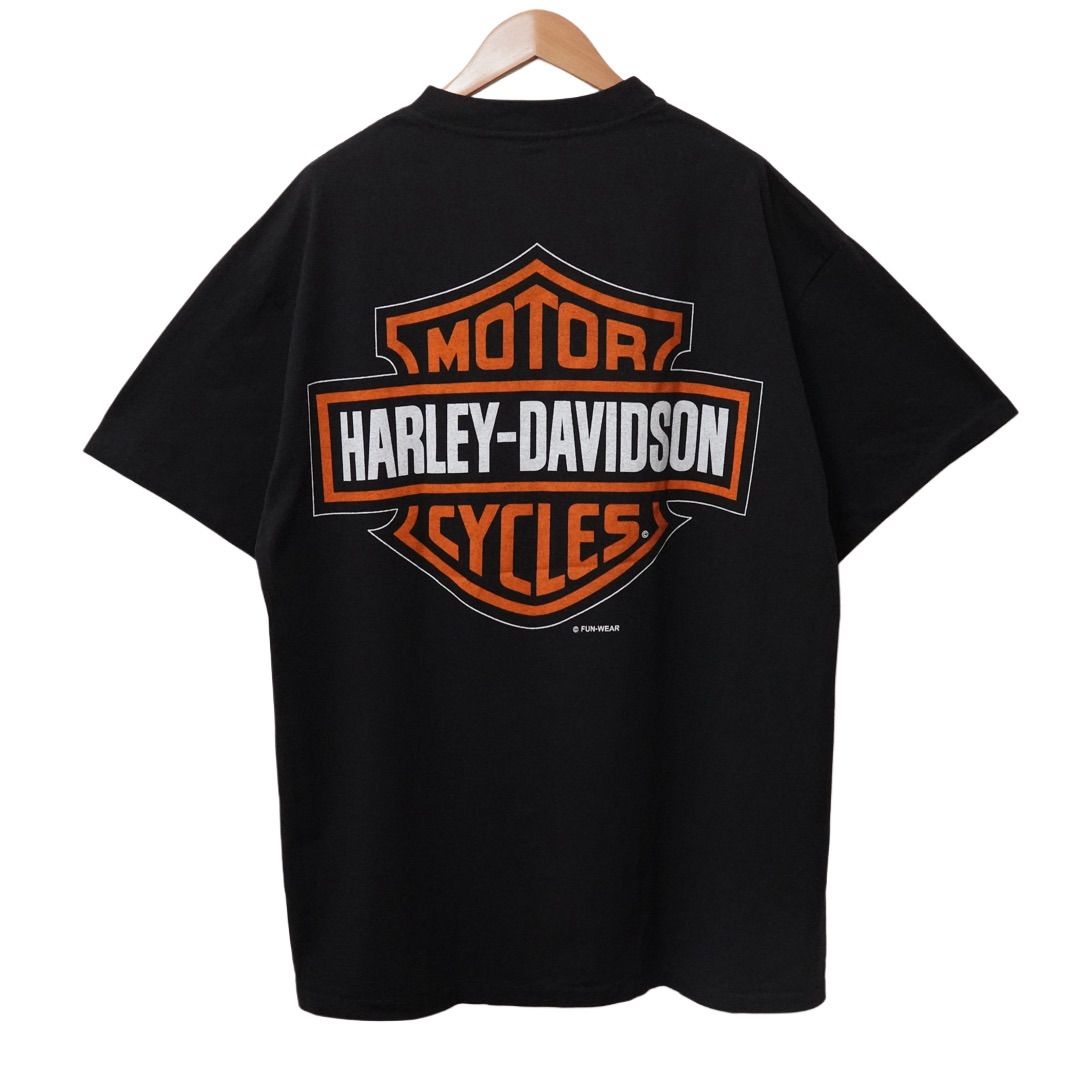 ハーレー Tシャツ 90's~ HARLEY-DAVIDSON ハーレーダビッドソン TAZ タズマニアン