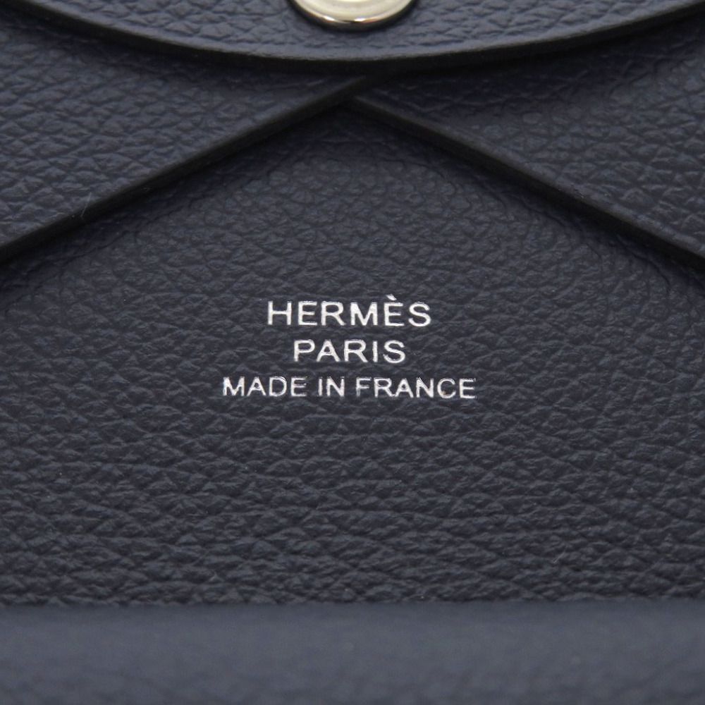 新品同様 エルメス カルヴィデュオ エバーカラー ブルードプリュス W  