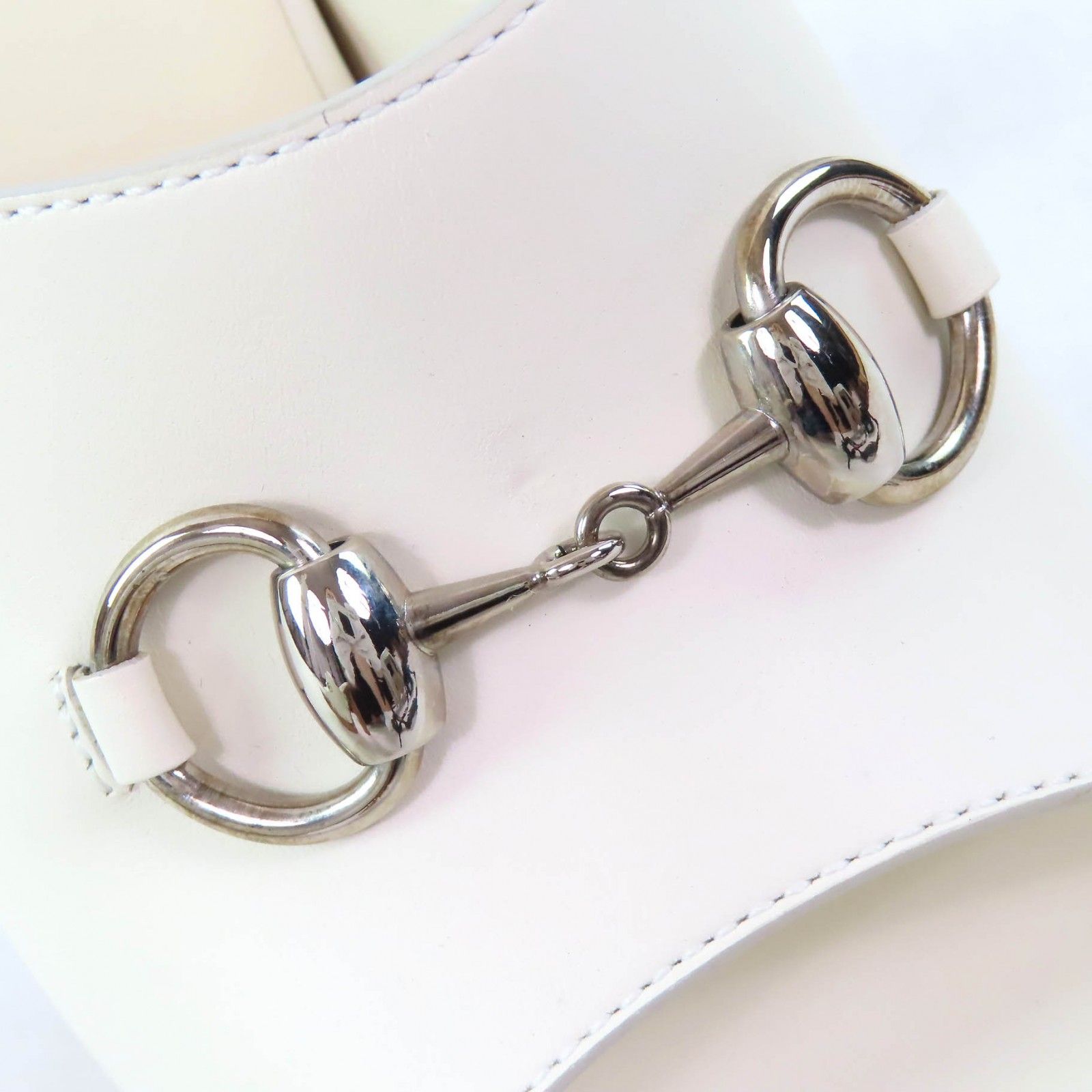 極美品△GUCCI グッチ 370471 ホースビット ウッドソール
