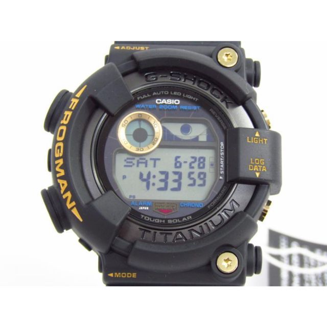 未使用★CASIO G-SHOCK FROGMAN デジタル腕時計 Casio G-Shock FROGMAN カシオ マスター オブ G フロッグマン