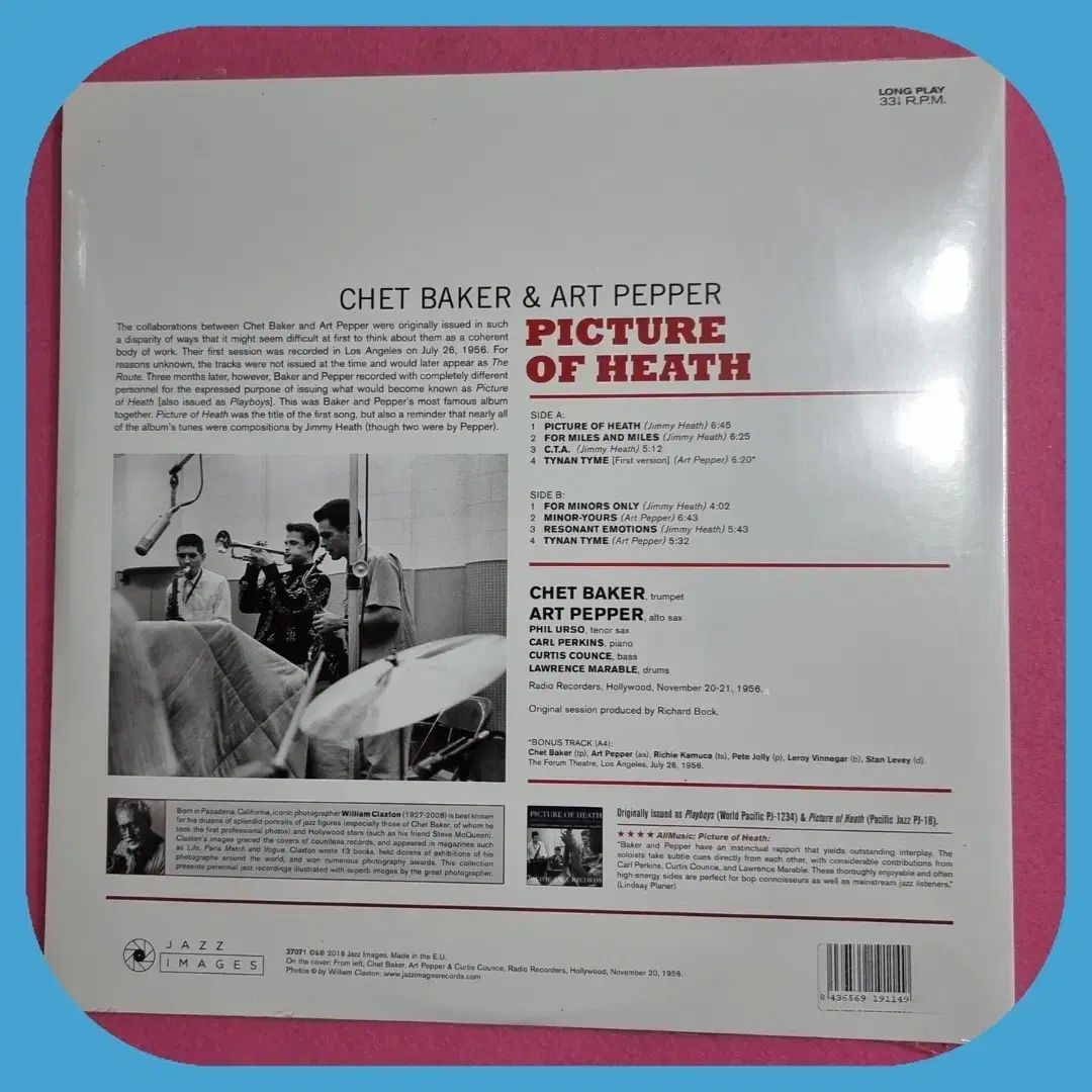 チェット パン屋 アート コショウ Picture of Heath LP