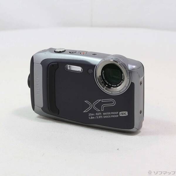 中古品〕 FinePix XP140 ダークシルバー【295】 - メルカリ