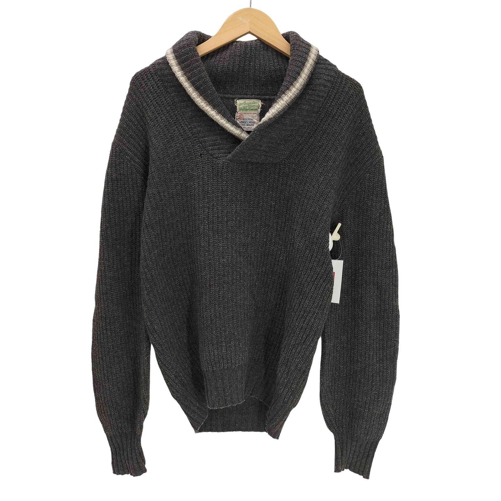ユーズドフルギ USED古着 50S northwestern WOOLEN Co PURE NEW