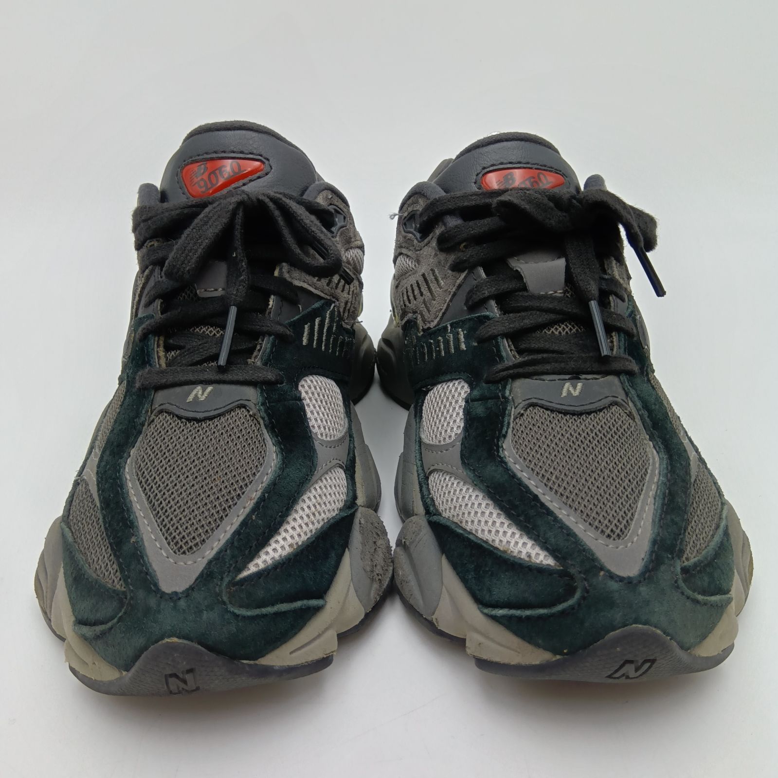 New balance ニューバランス U9060BLK 90 60 スニーカー 黒 銀 ブラック シルバー 23.5cm レディース G-3-7