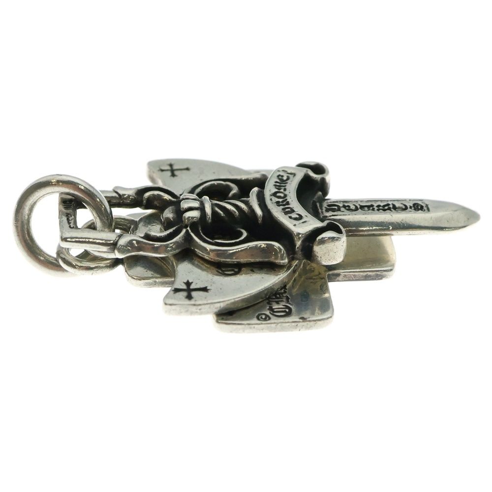 CHROME HEARTS クロムハーツ OLD 3トリンケッツ ペンダントトップ シルバー BCA 202