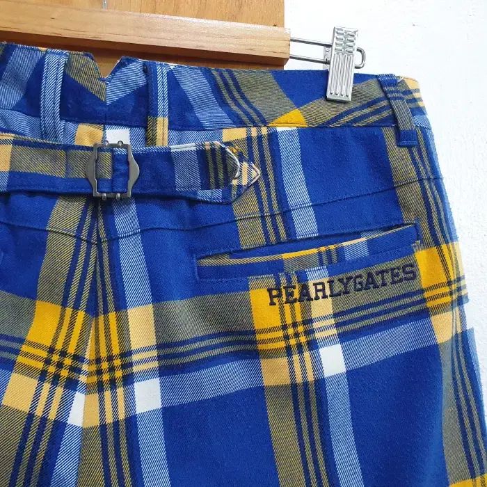 チェックゴルフパンツ