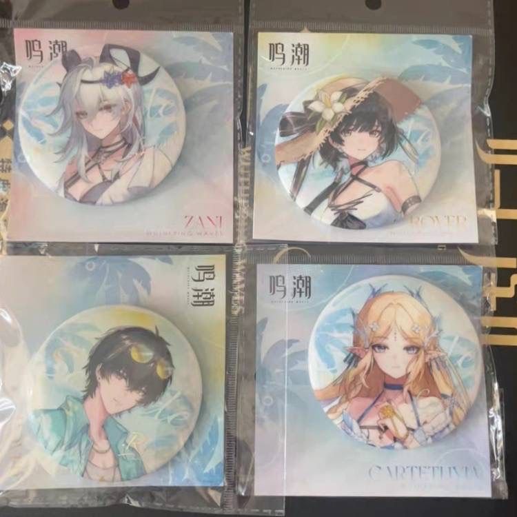 公式正規品　カルテジア　アクリルスタンド　缶バッジ　鳴潮　CJ 海灘邂逅 公式正規品 カルテジア アクリルスタンド 缶バッジ 鳴潮 CJ 海灘