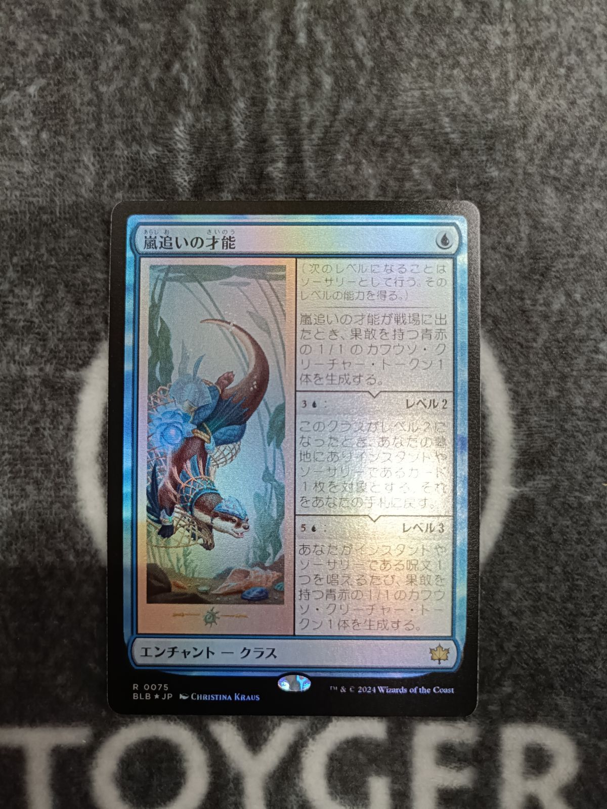 MTG 嵐追いの才能　foil MTG 嵐追いの才能 FOIL 日本語版 1枚 - メルカリ