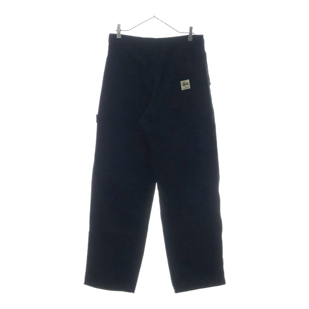 ステューシーSTUSSY　ダブルニーキャンバスワークパンツ32ブラック Work Pant Canvas – Black | Pants | Stüssy