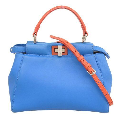 8734) 【その他】 フェンディ FENDI ピーカブー ミニ 2WAY