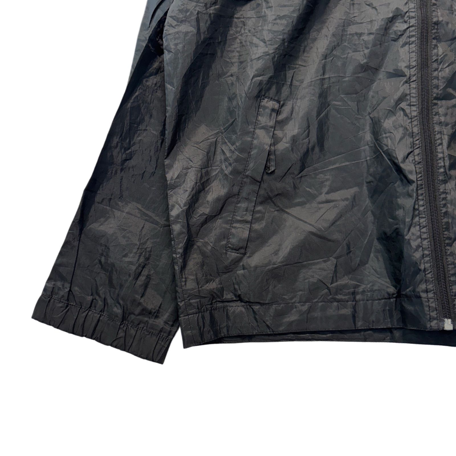 90s アンブロ UMBRO ナイロンジャケット L相当(表記M) ブラック