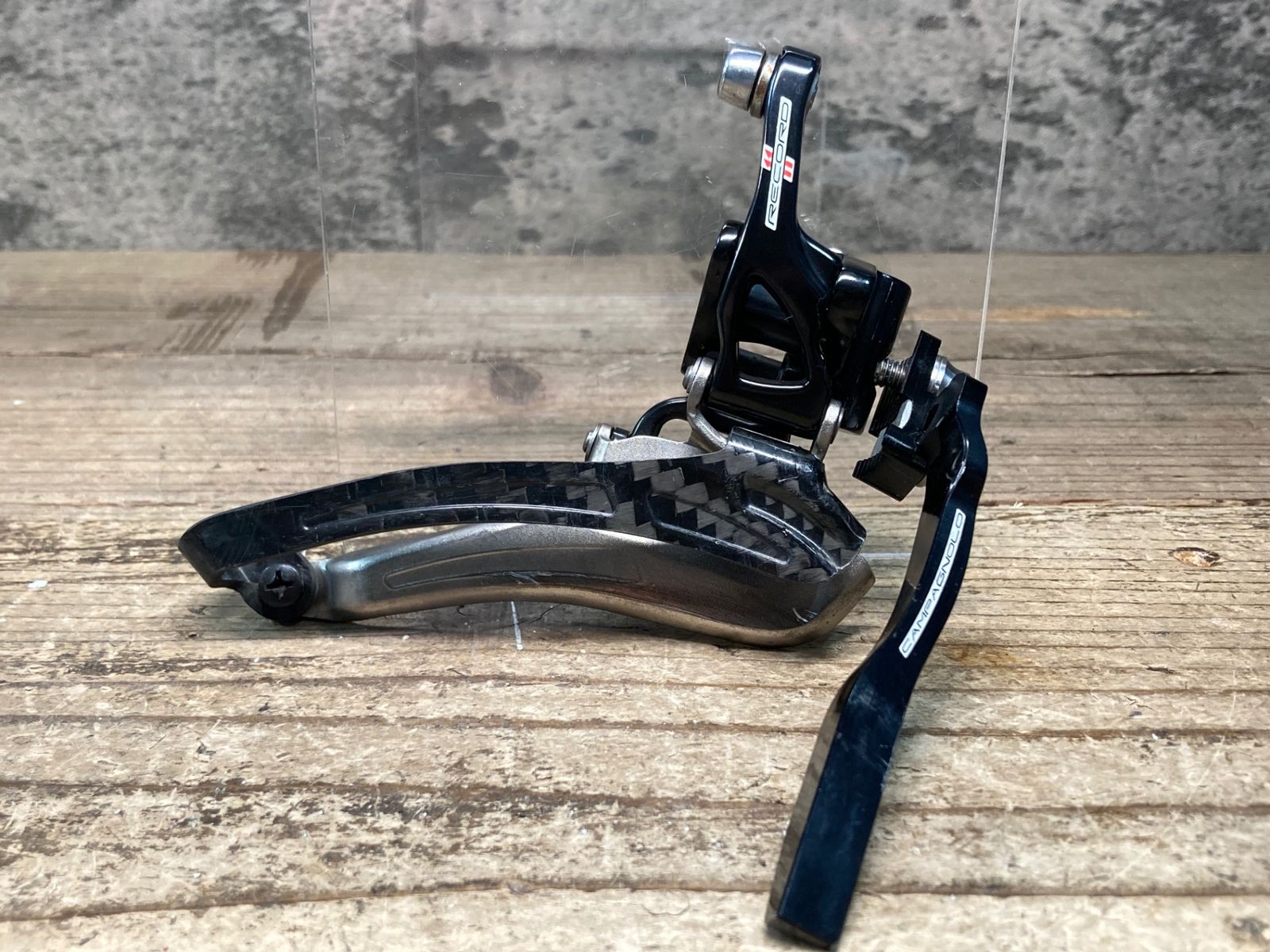 JH064 カンパニョーロ CAMPAGNOLO レコード RECORD FD15-RE28 フロントディレイラー 直付