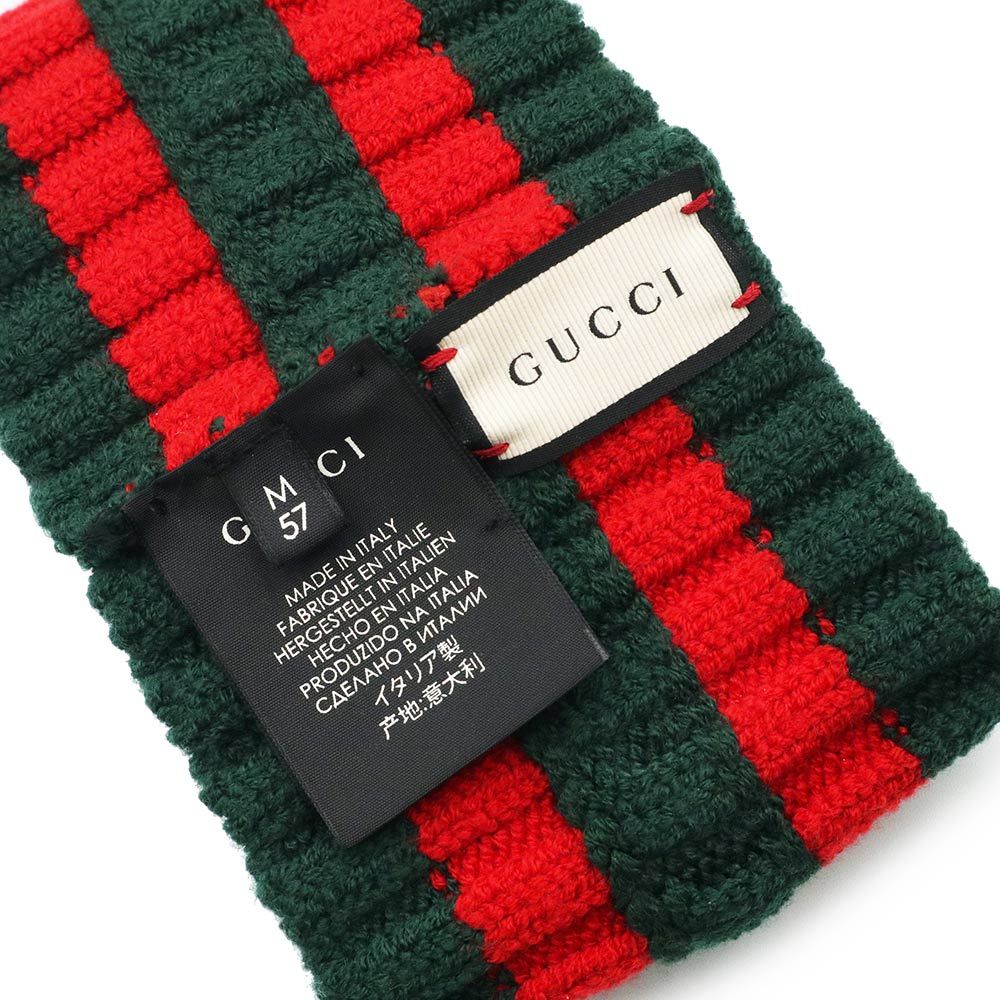 新品 GUCCI ヘアーバンド グッチ シェリーライン グッチ ウェブ シェリーライン ワイド クロスヘアバンド