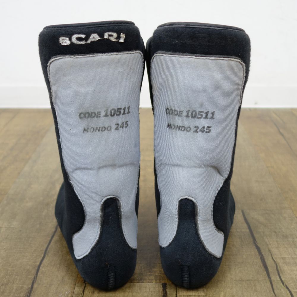 おいしい スカルパ SCARPA T1 3バックル テレマーク スキー ブーツ 75ｍｍ 着こなし