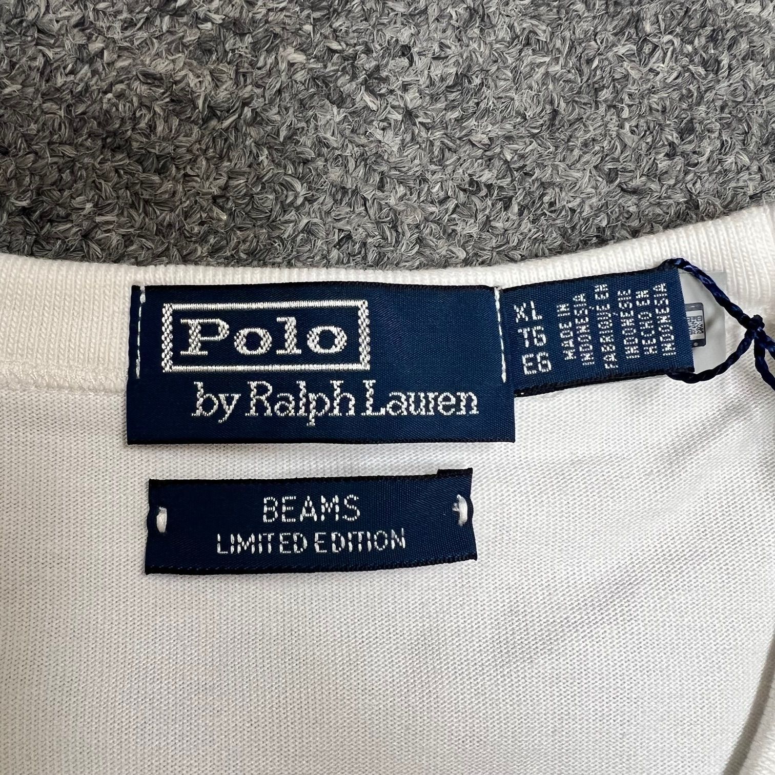 極美品！BEAMS別注✨ラルフローレン ヘビーTシャツ ネイビー XL BEAMS BOY（ビームス ボーイ）〈WOMEN〉【別注】POLO RALPH