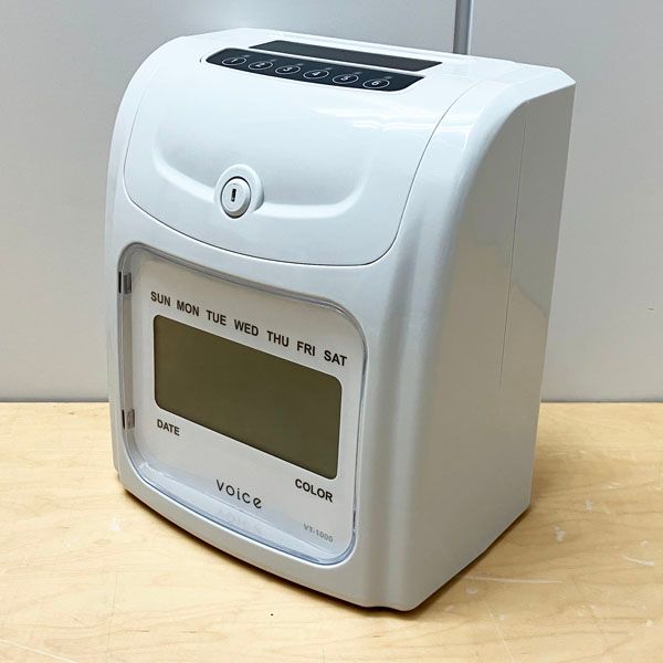 ヴォイス/Voice シンプルモデルタイムレコーダー 88366 VT-1000 タイム